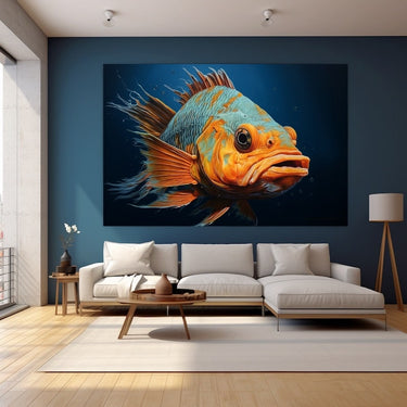 Fish Painting Modern Art